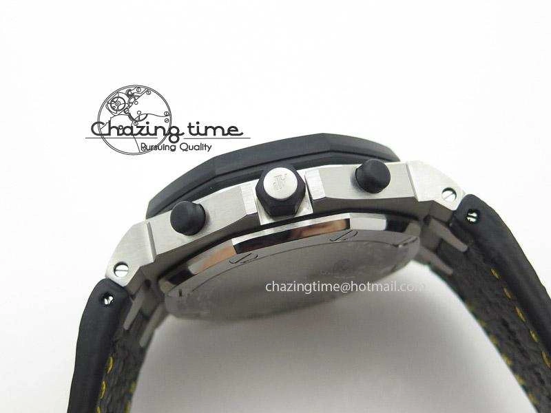 Royal Oak Offshore “57th Street” Rubberclad Bezel JF Best Edition On Leather Strap A7750