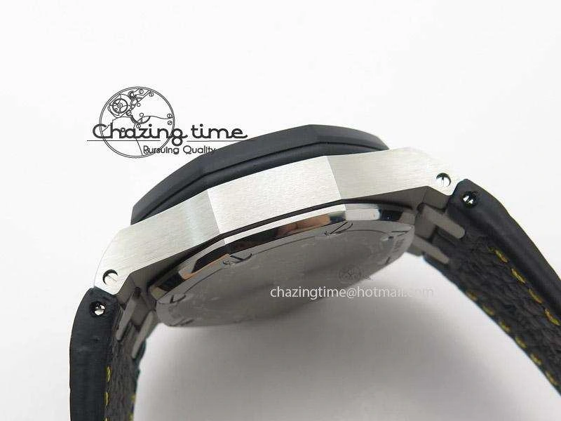 Royal Oak Offshore “57th Street” Rubberclad Bezel JF Best Edition On Leather Strap A7750