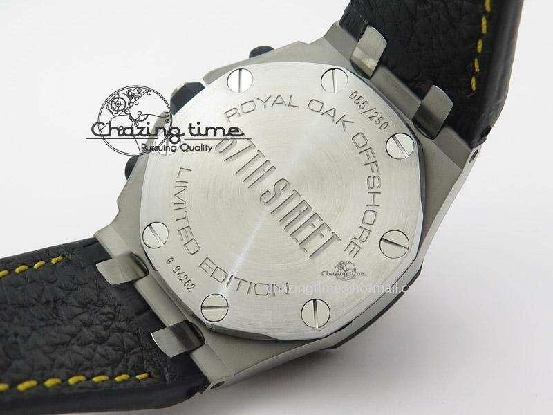 Royal Oak Offshore “57th Street” Rubberclad Bezel JF Best Edition On Leather Strap A7750