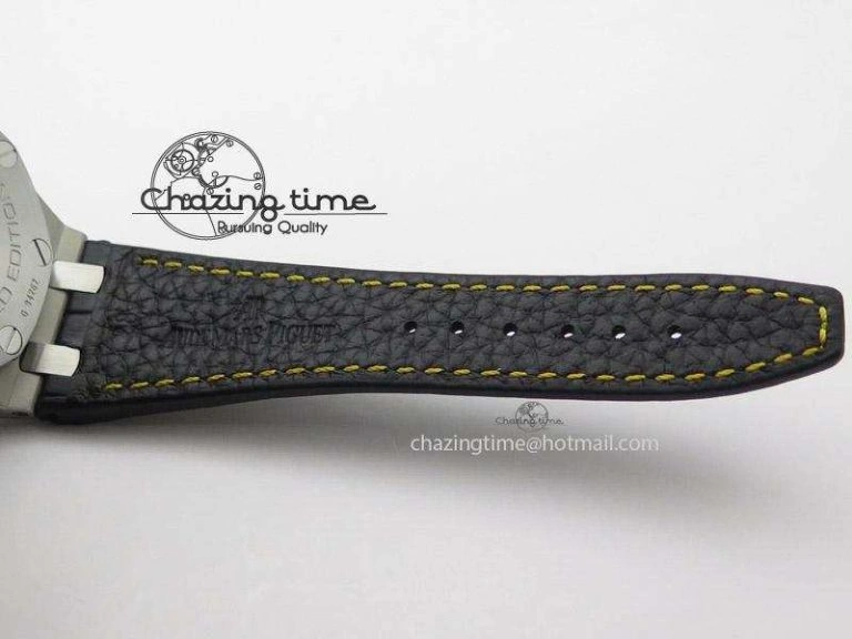 Royal Oak Offshore “57th Street” Rubberclad Bezel JF Best Edition On Leather Strap A7750