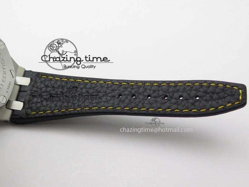 Royal Oak Offshore “57th Street” Rubberclad Bezel JF Best Edition On Leather Strap A7750