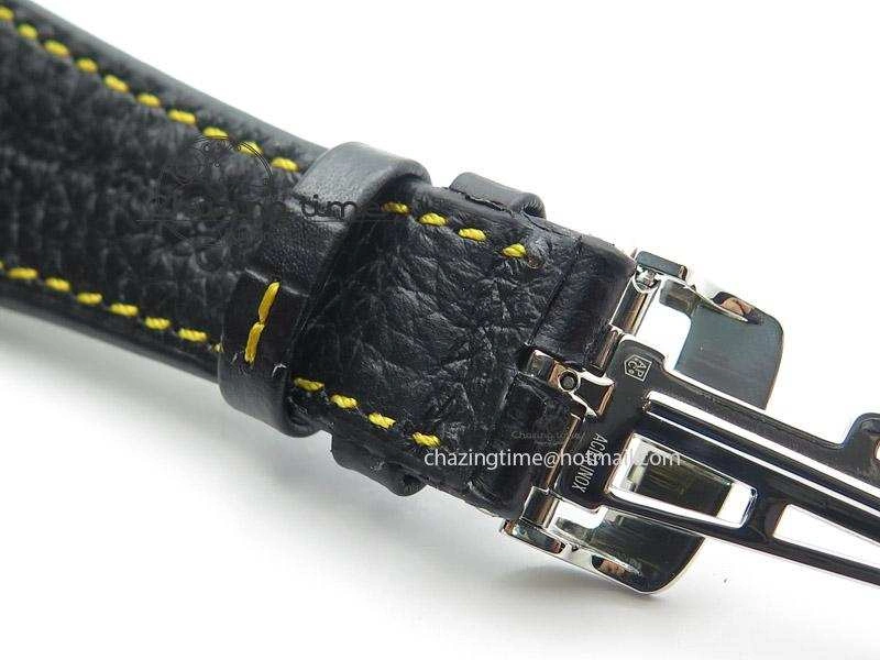 Royal Oak Offshore “57th Street” Rubberclad Bezel JF Best Edition On Leather Strap A7750