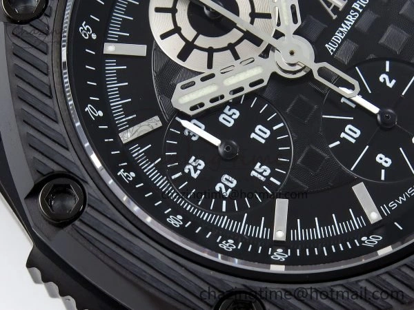 Royal Oak Offshore AP0861A Survivor Ltd Ed DLC CER LE Black IPF A7750