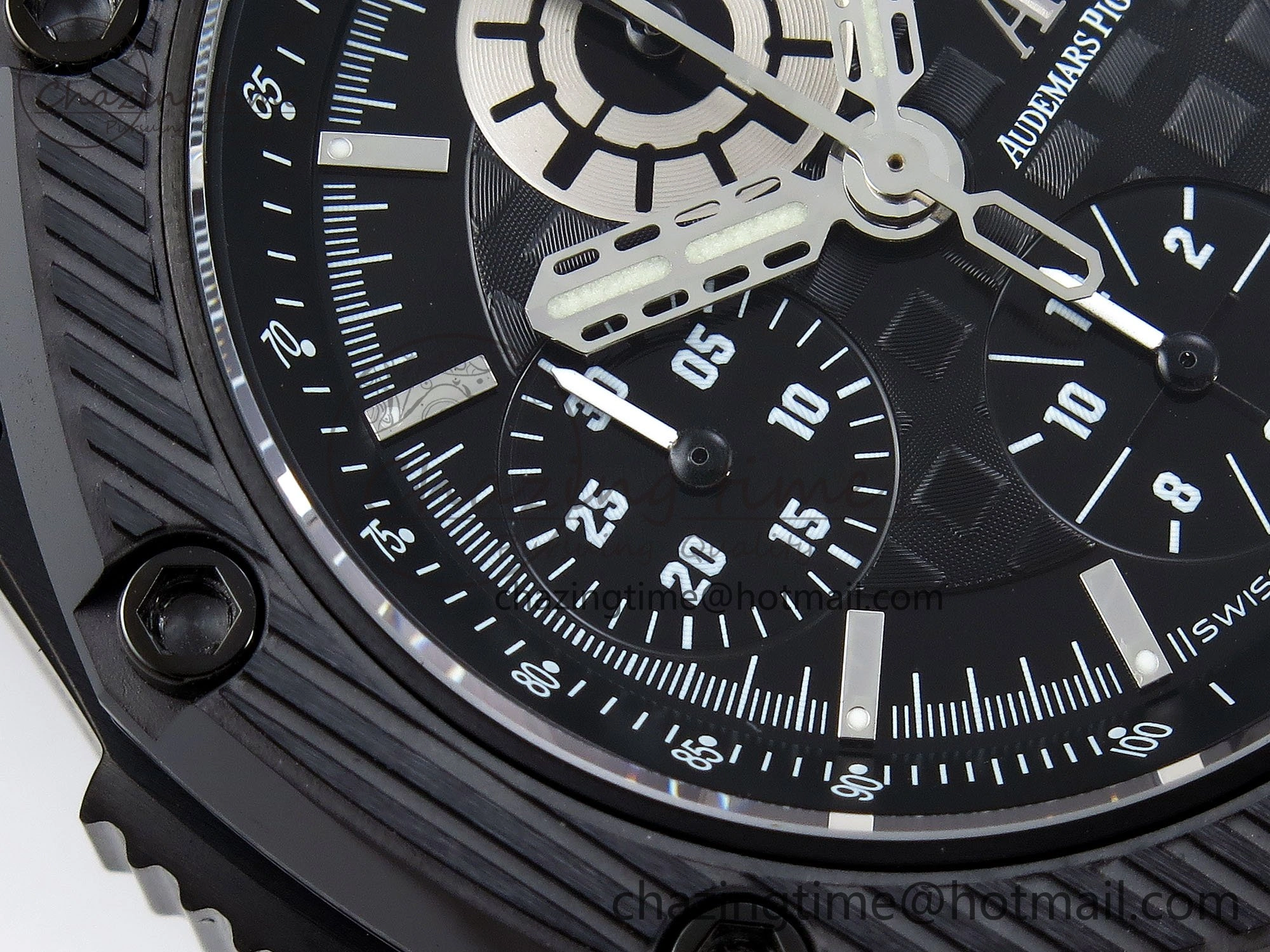 Royal Oak Offshore AP0861A Survivor Ltd Ed DLC CER LE Black IPF A7750