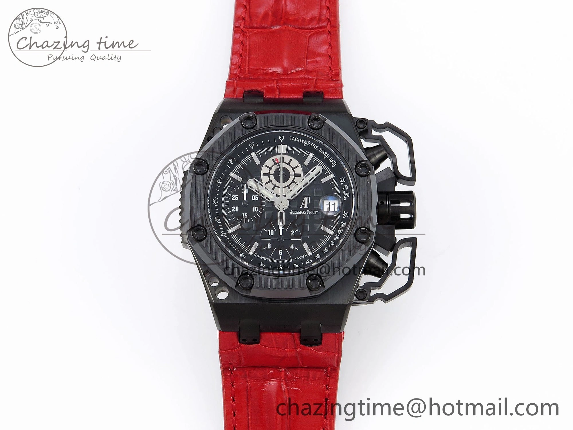 Royal Oak Offshore AP0861A Survivor Ltd Ed DLC CER LE Black IPF A7750