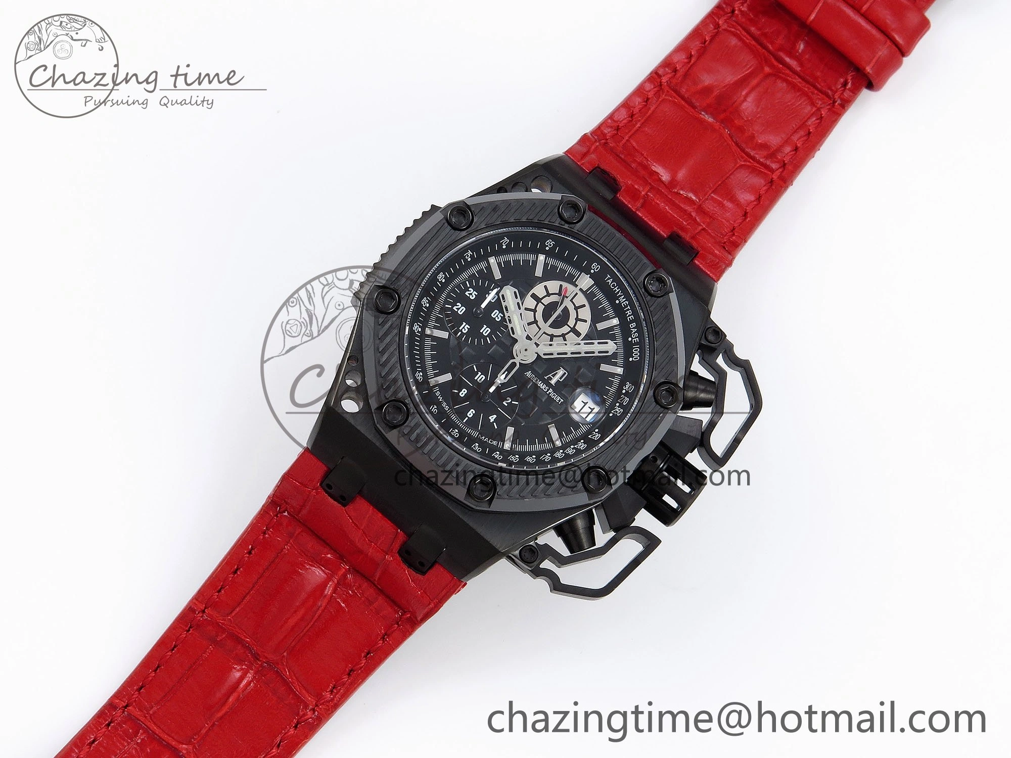 Royal Oak Offshore AP0861A Survivor Ltd Ed DLC CER LE Black IPF A7750