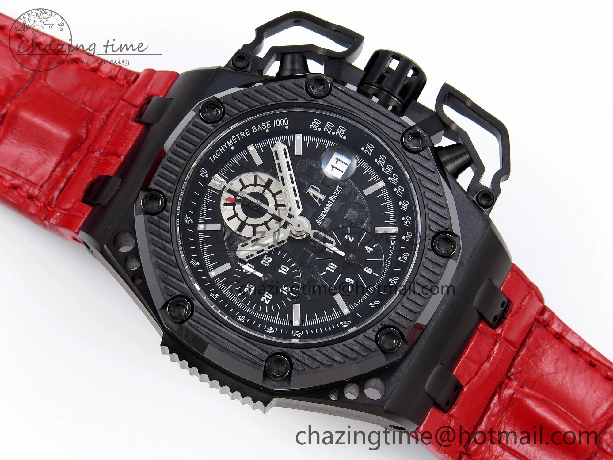 Royal Oak Offshore AP0861A Survivor Ltd Ed DLC CER LE Black IPF A7750