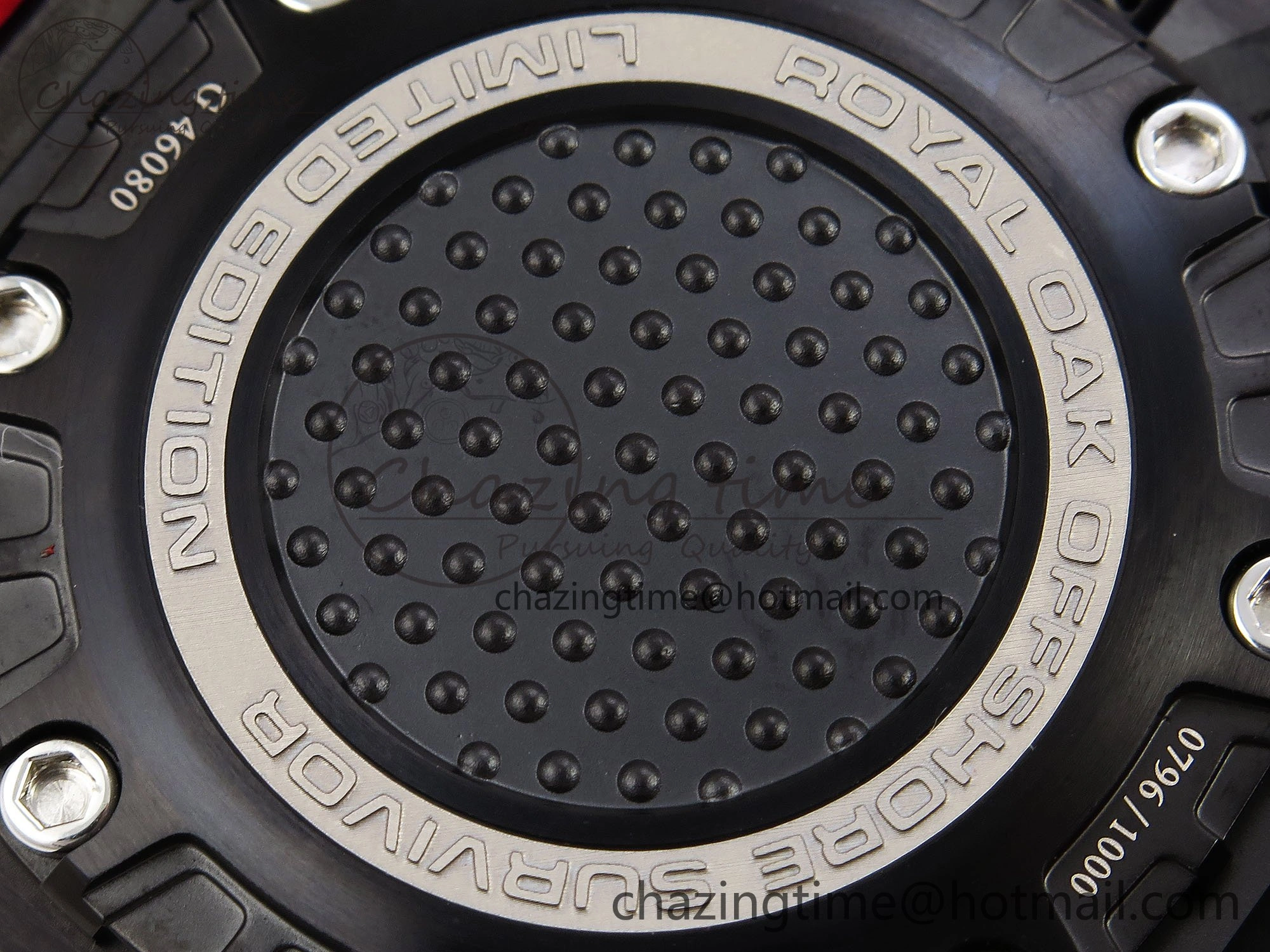 Royal Oak Offshore AP0861A Survivor Ltd Ed DLC CER LE Black IPF A7750