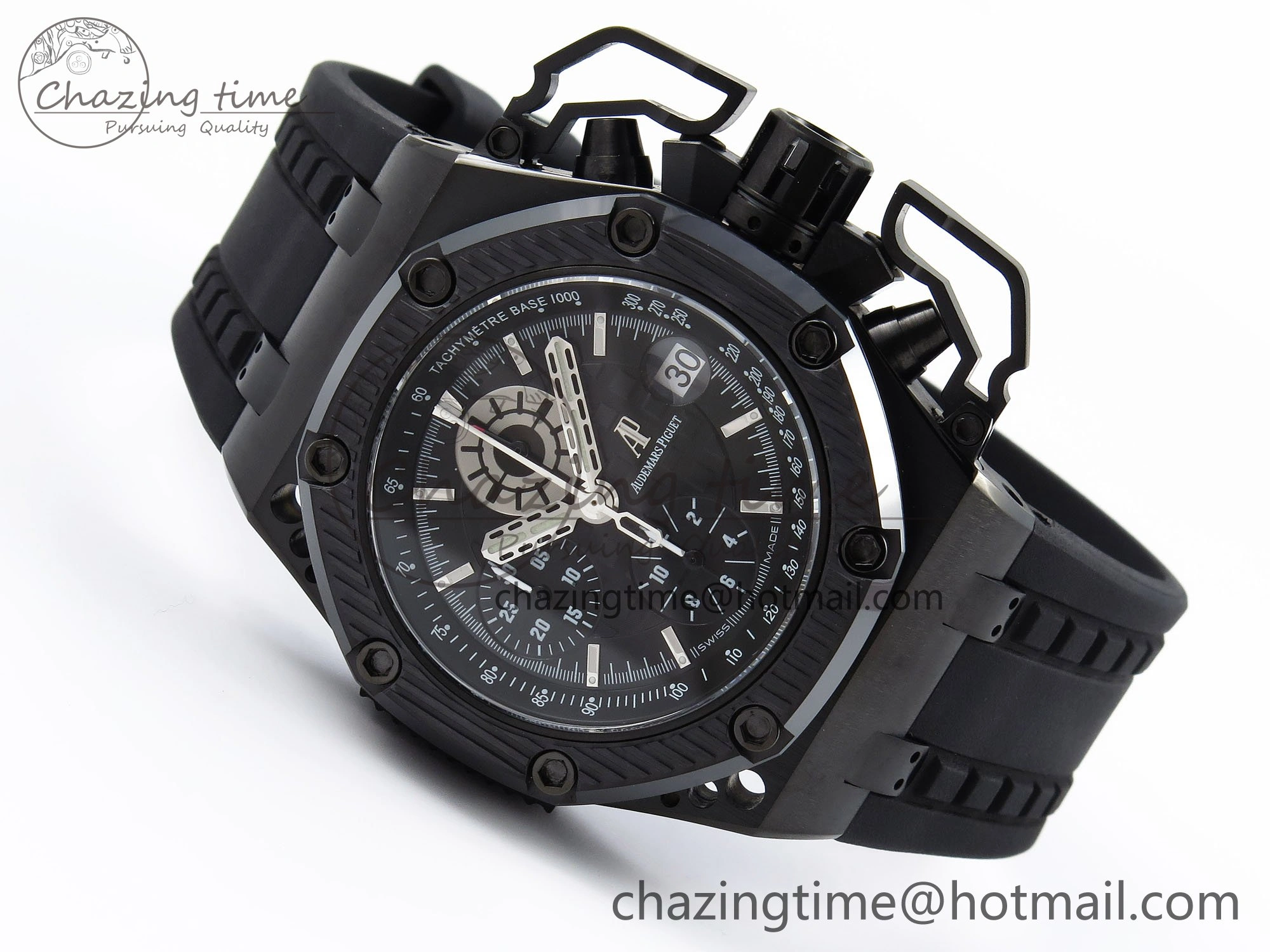 Royal Oak Offshore AP0861A Survivor Ltd Ed DLC CER RU Black IPF A7750