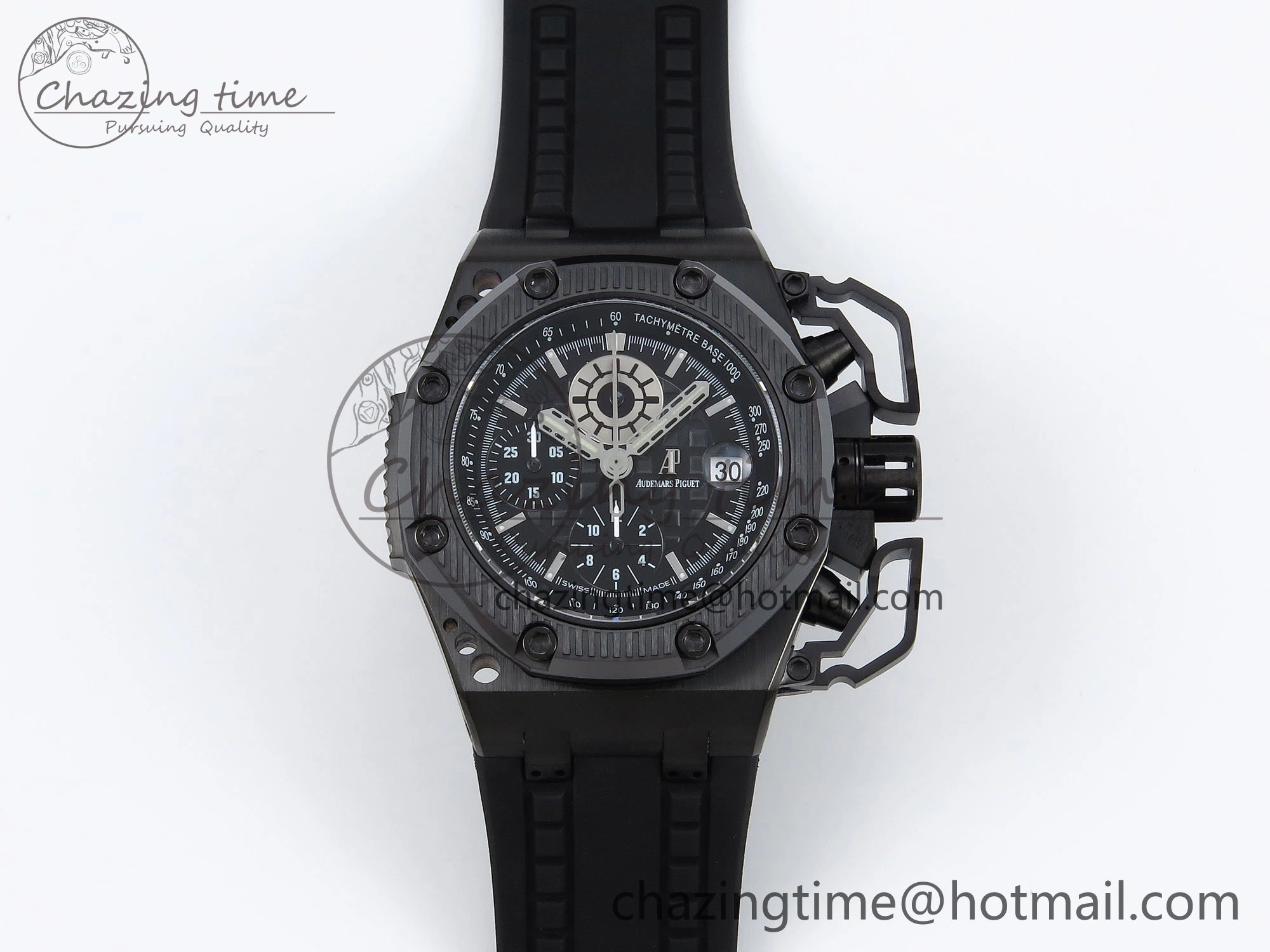 Royal Oak Offshore AP0861A Survivor Ltd Ed DLC CER RU Black IPF A7750