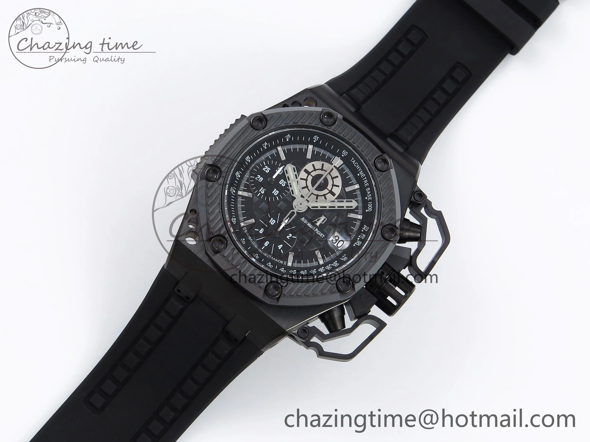 Royal Oak Offshore AP0861A Survivor Ltd Ed DLC CER RU Black IPF A7750