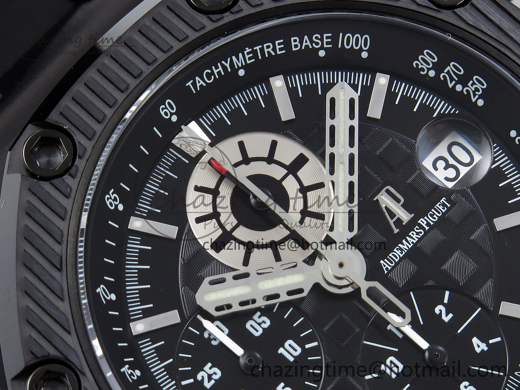 Royal Oak Offshore AP0861A Survivor Ltd Ed DLC CER RU Black IPF A7750