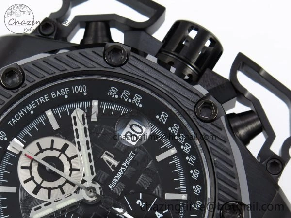 Royal Oak Offshore AP0861A Survivor Ltd Ed DLC CER RU Black IPF A7750