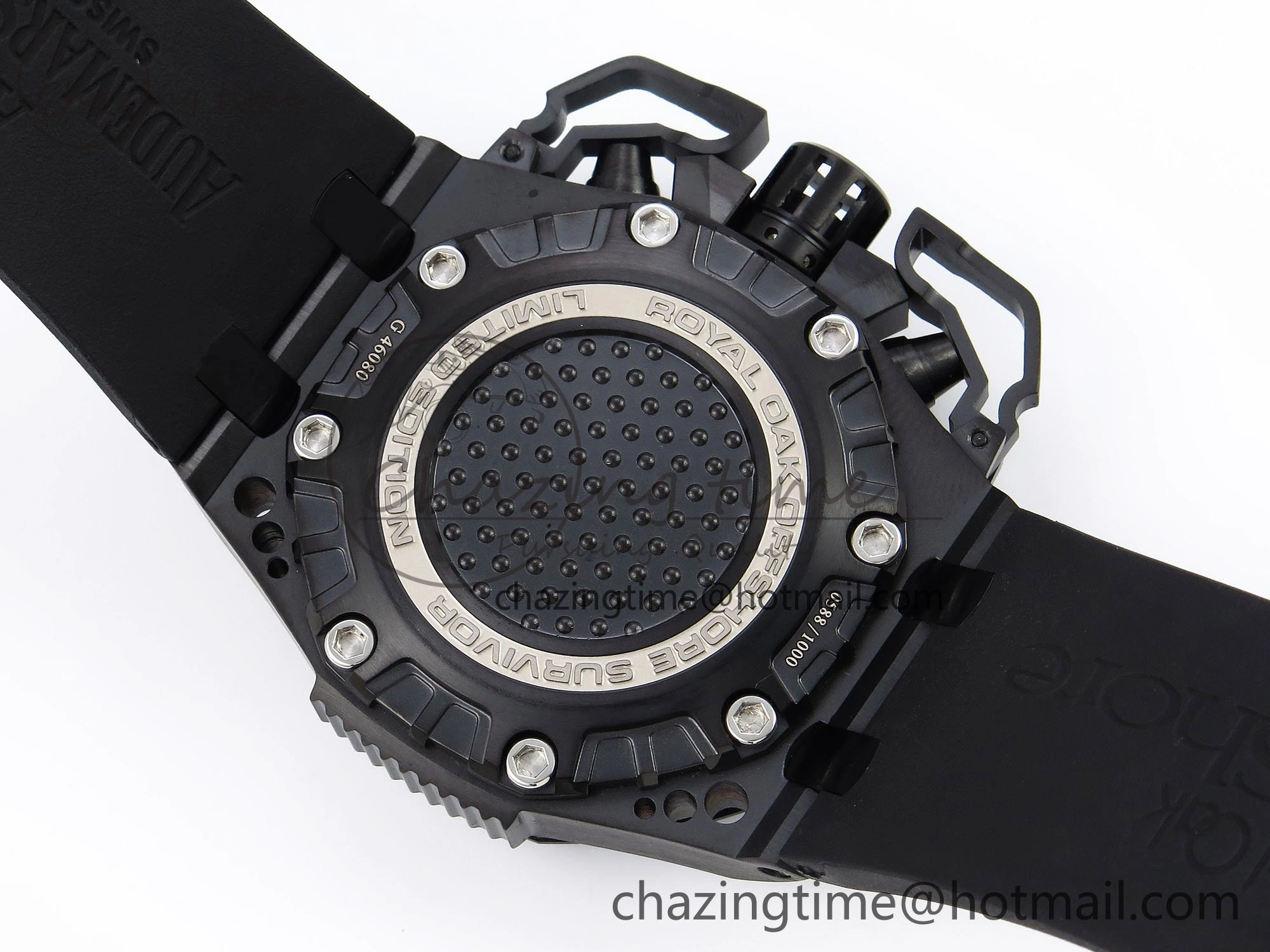 Royal Oak Offshore AP0861A Survivor Ltd Ed DLC CER RU Black IPF A7750