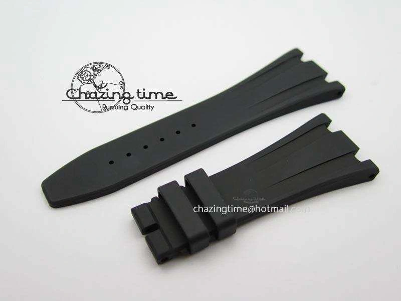 Royal Oak Offshore Black & White Marcus JF Best Edition On White Rubber Strap A7750 (Free Black Strap)