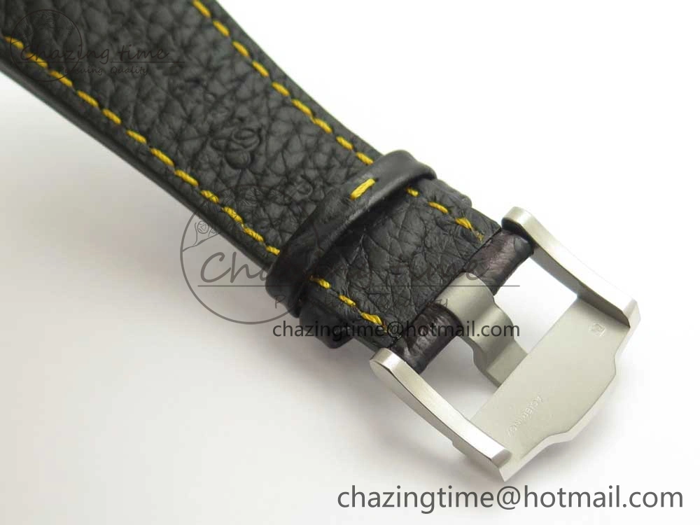 Royal Oak Offshore Bucherer JF Best Edition Two Tone Blue Dial on Black Leather Strap A3126 (Free Rubber Strap)