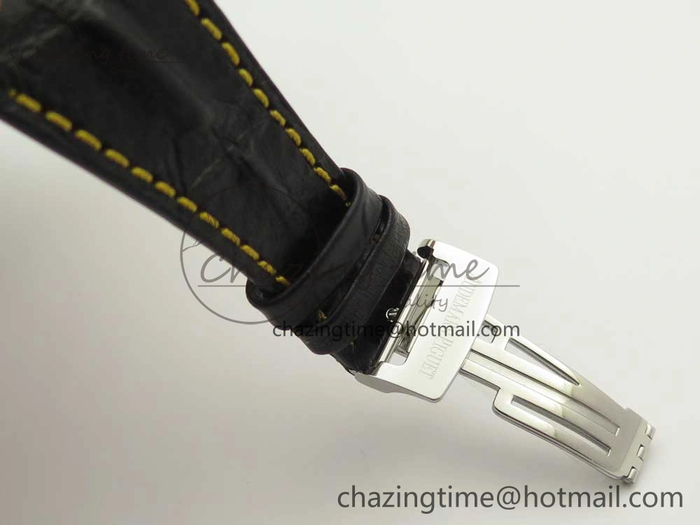 Royal Oak Offshore Bucherer JF Best Edition Two Tone Blue Dial on Black Leather Strap A3126