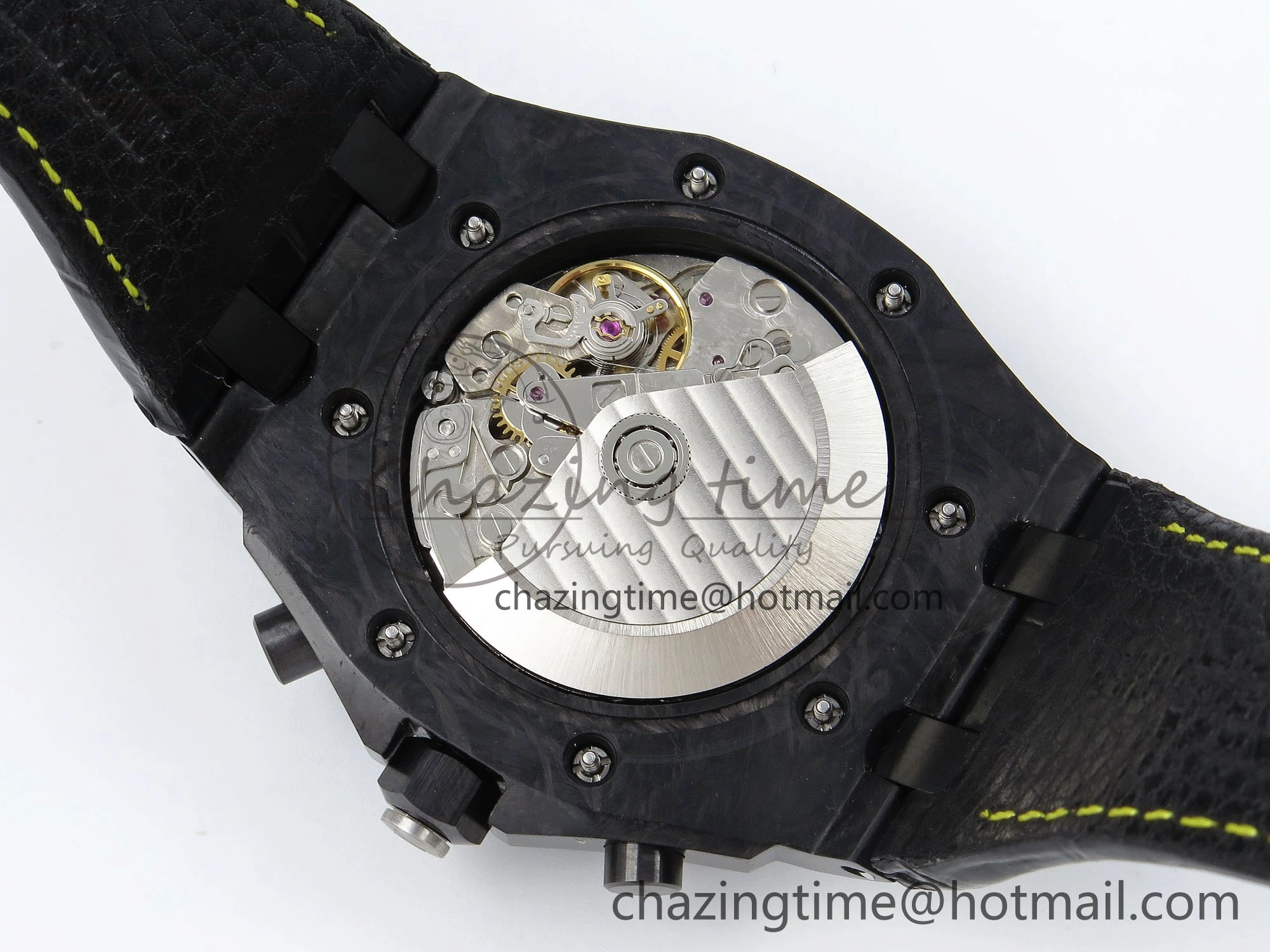 Royal Oak Offshore ‘Bumble Bee’ APF Best Edition on Black Rubber Strap A3126