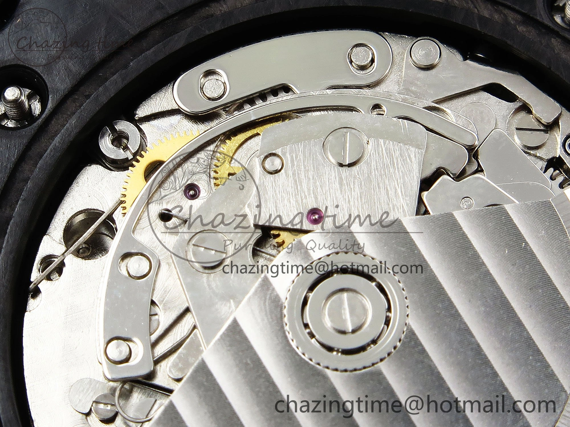 Royal Oak Offshore ‘Bumble Bee’ APF Best Edition on Black Rubber Strap A3126