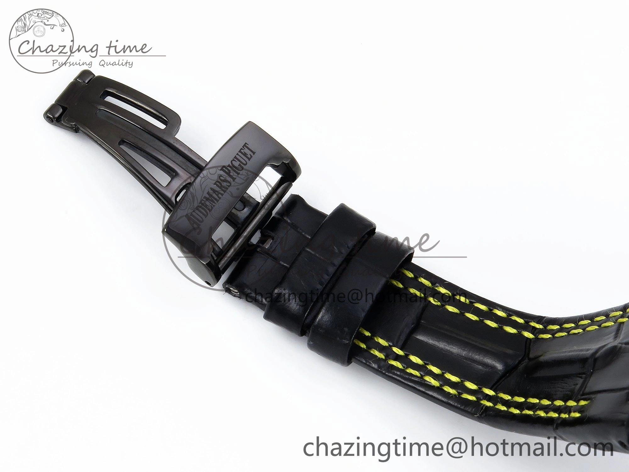 Royal Oak Offshore ‘Bumble Bee’ APF Best Edition on Black Rubber Strap A3126