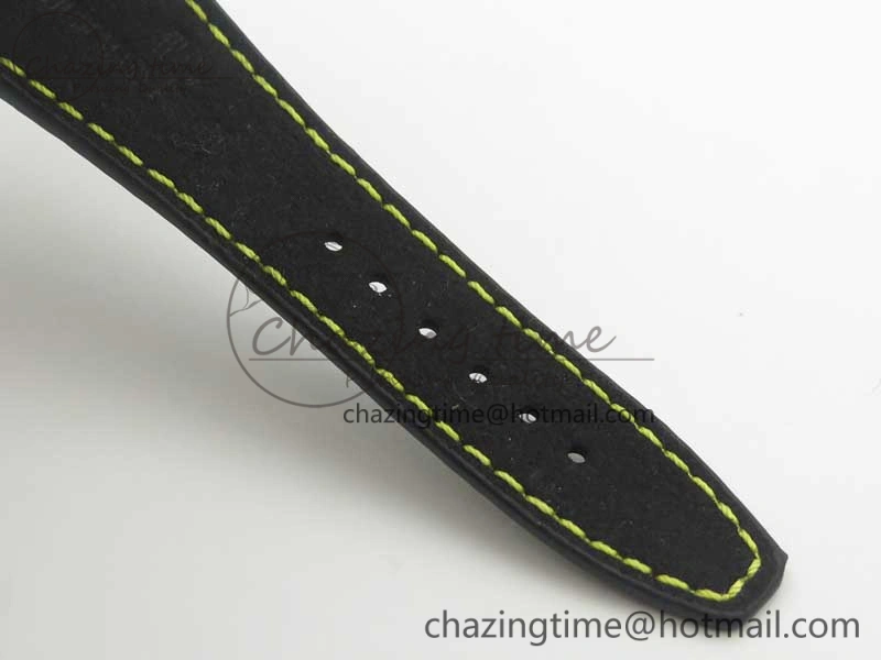 Royal Oak Offshore Bumble Bee Forged Carbon 1:1 JF Best Edition On Leather Strap A7750 V2 w- Cyclops