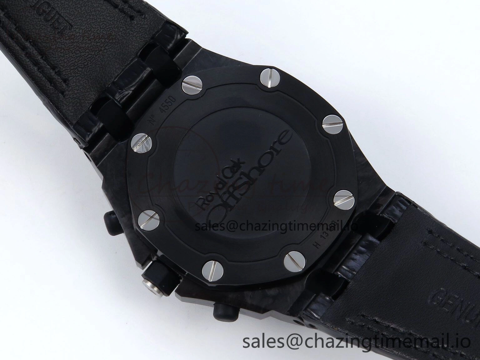 Royal Oak Offshore ‘Bumble Bee’ TKF Best Edition on Black Leather Strap A3126