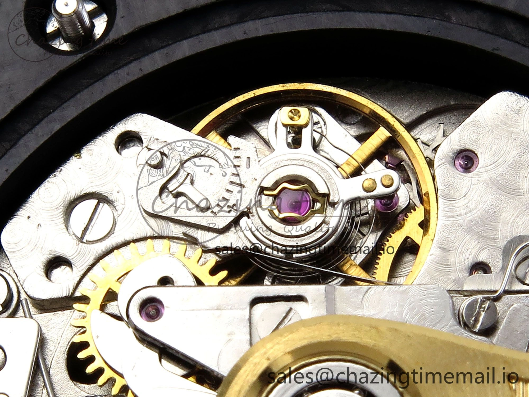 Royal Oak Offshore ‘Bumble Bee’ TKF Best Edition on Black Leather Strap A3126