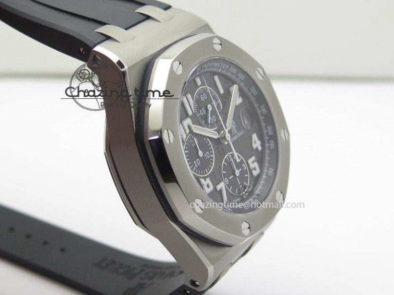 Royal Oak Offshore Chronopassion JF Best Edition on Black Rubber Strap A7750