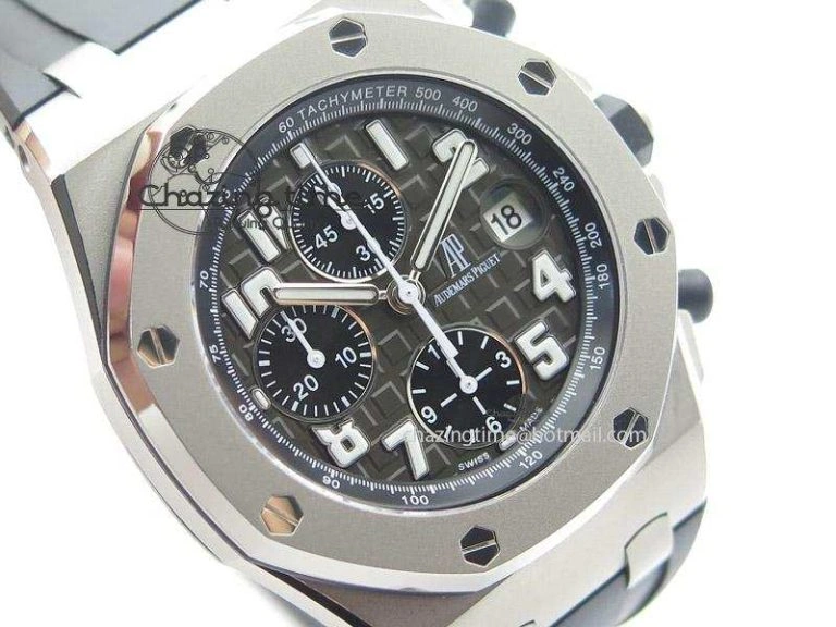 Royal Oak Offshore Chronopassion JF Best Edition on Black Rubber Strap A7750
