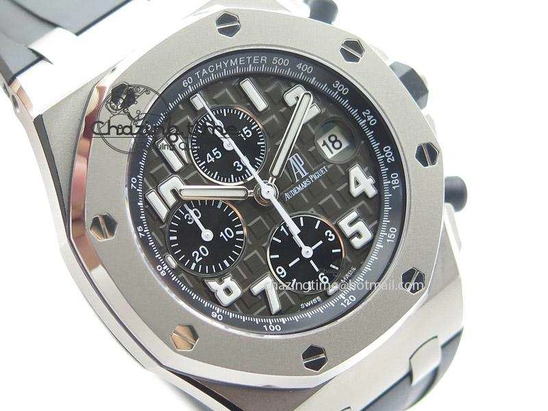 Royal Oak Offshore Chronopassion JF Best Edition on Black Rubber Strap A7750