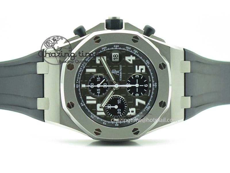 Royal Oak Offshore Chronopassion JF Best Edition on Black Rubber Strap A7750