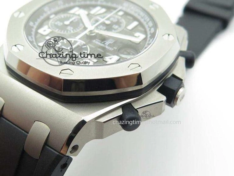 Royal Oak Offshore Chronopassion JF Best Edition on Black Rubber Strap A7750
