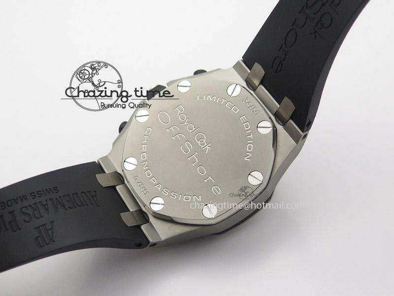Royal Oak Offshore Chronopassion JF Best Edition on Black Rubber Strap A7750