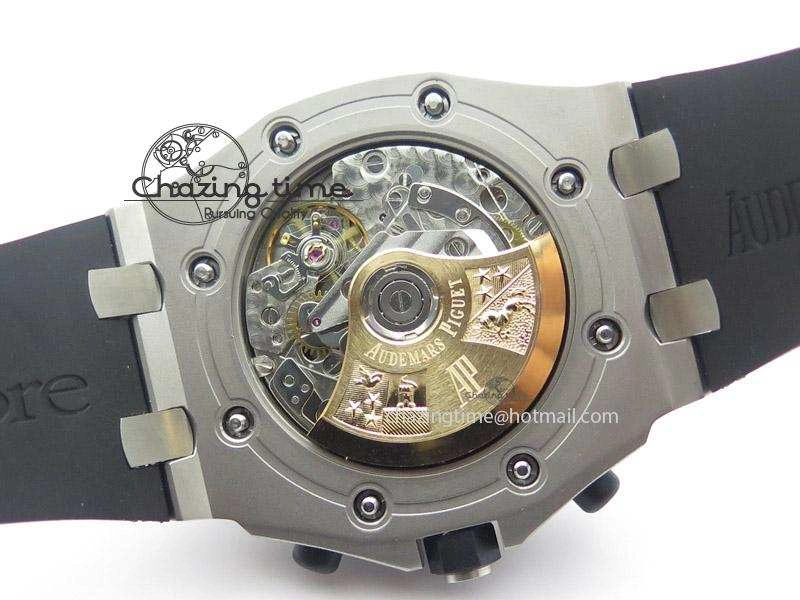 Royal Oak Offshore Chronopassion JF Best Edition on Black Rubber Strap A7750