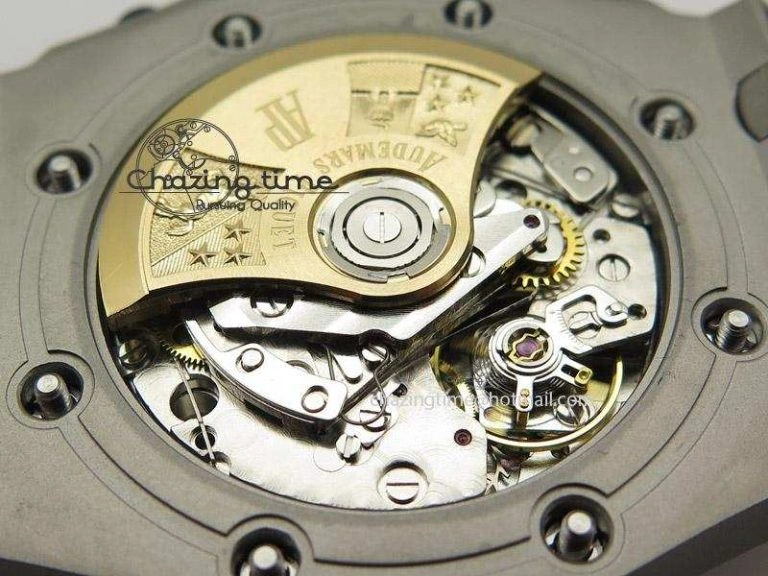 Royal Oak Offshore Chronopassion JF Best Edition on Black Rubber Strap A7750