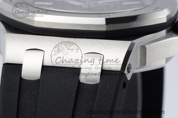 Royal Oak Offshore Diver 15703 APSF 1:1 Best Edition Black Dial on Black Rubber Strap A3120 Super Clone