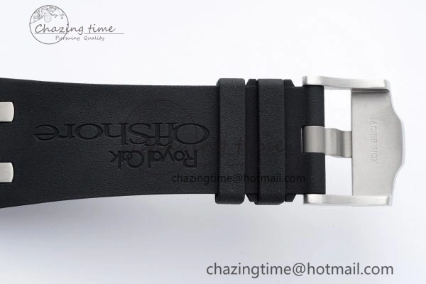 Royal Oak Offshore Diver 15703 APSF 1:1 Best Edition Black Dial on Black Rubber Strap A3120 Super Clone