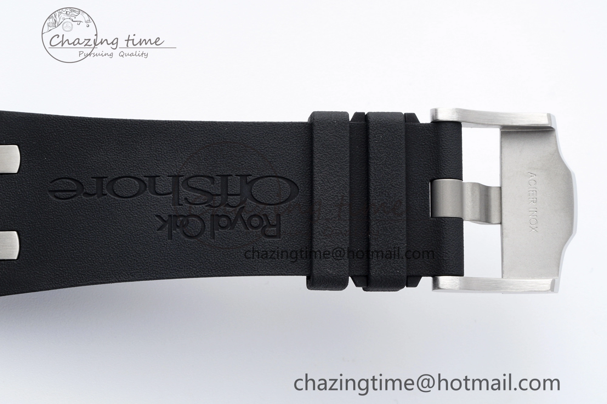 Royal Oak Offshore Diver 15703 APSF 1:1 Best Edition Black Dial on Black Rubber Strap A3120 Super Clone