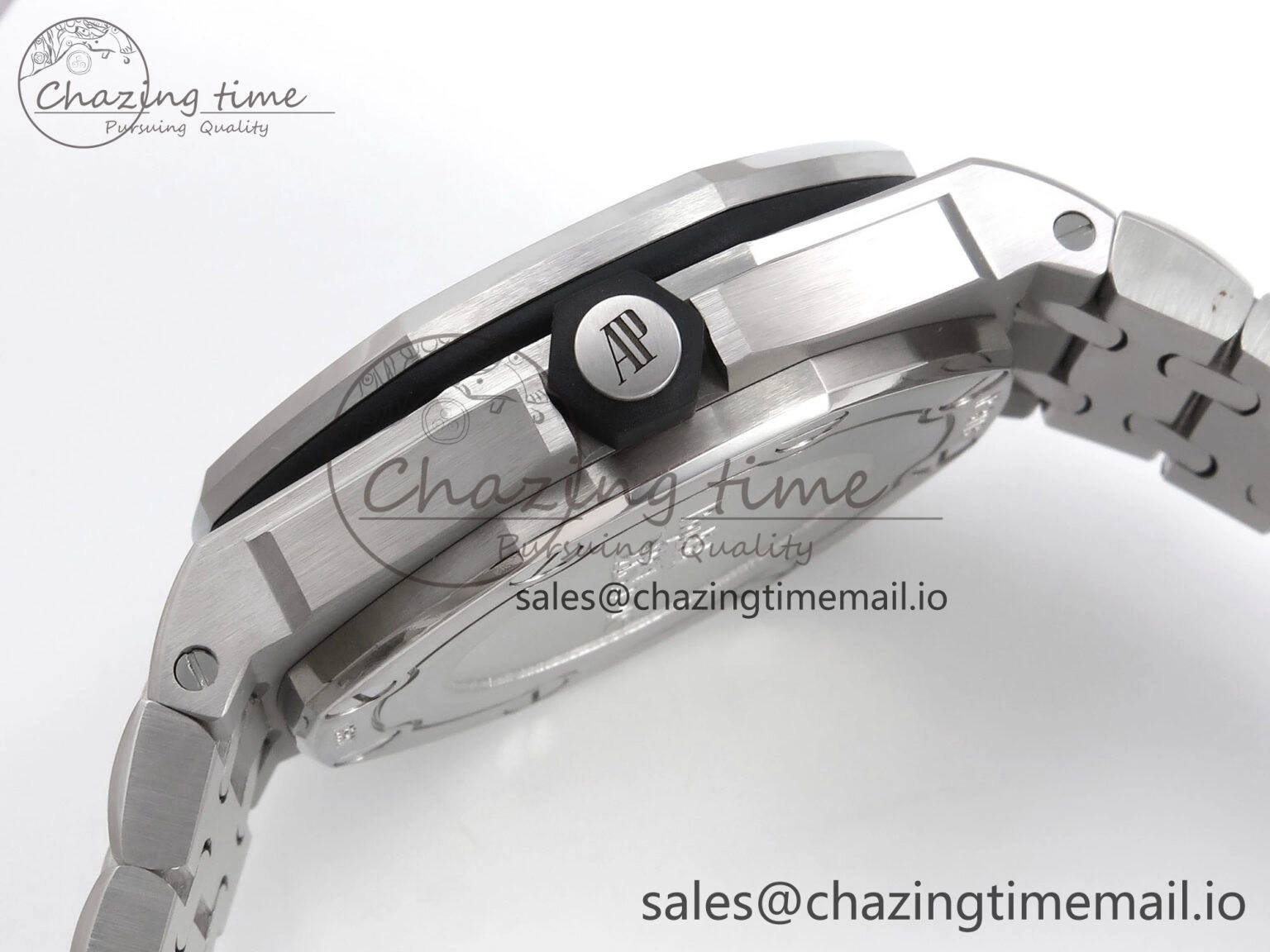 Royal Oak Offshore Diver 15703 APSF 1:1 Best Edition Black Dial on SS Bracelet SA3120 Super Clone
