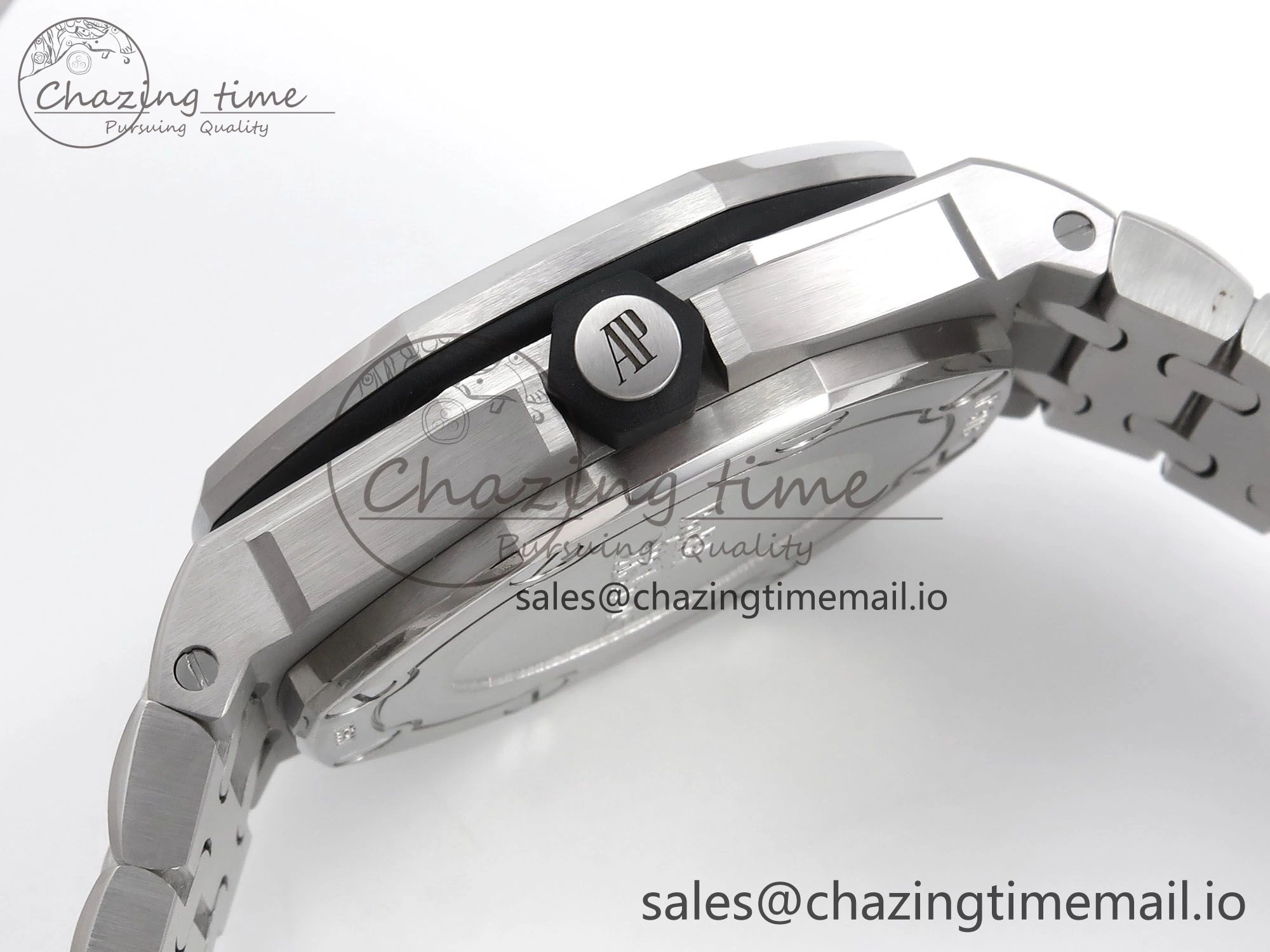 Royal Oak Offshore Diver 15703 APSF 1:1 Best Edition Black Dial on SS Bracelet SA3120 Super Clone