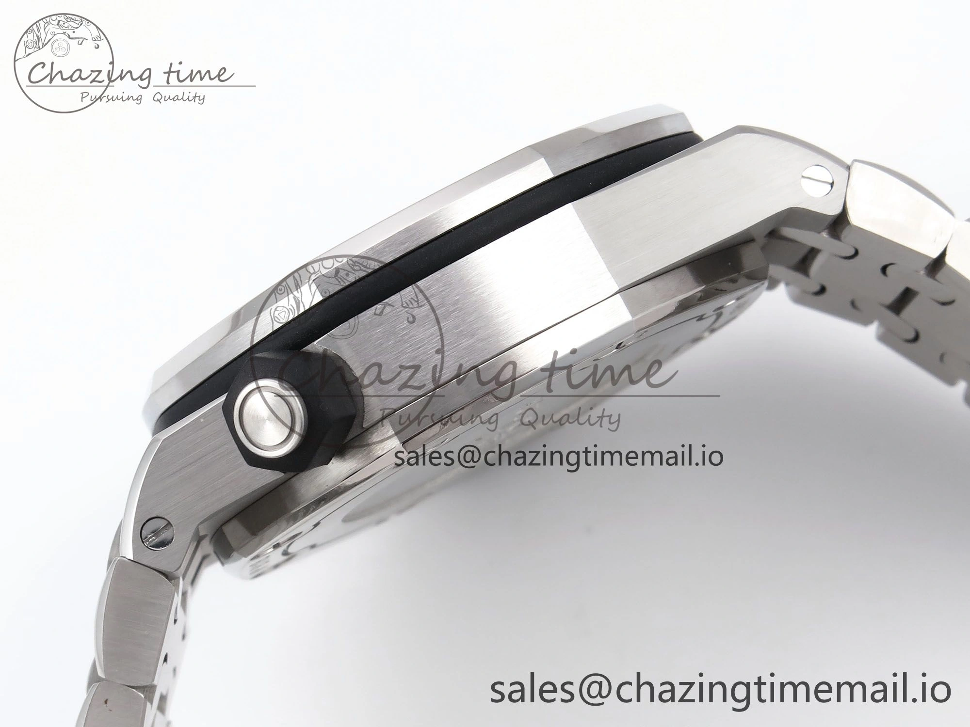 Royal Oak Offshore Diver 15703 APSF 1:1 Best Edition Black Dial on SS Bracelet SA3120 Super Clone