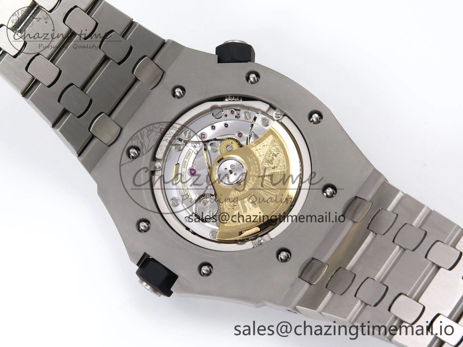 Royal Oak Offshore Diver 15703 APSF 1:1 Best Edition Black Dial on SS Bracelet SA3120 Super Clone