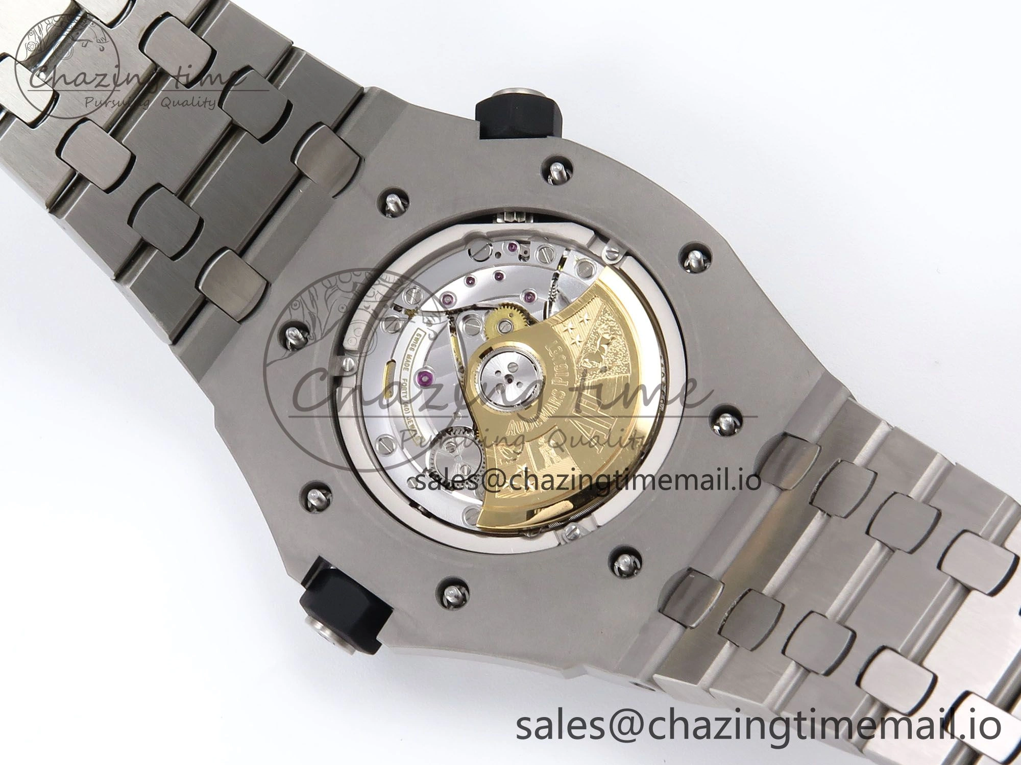Royal Oak Offshore Diver 15703 APSF 1:1 Best Edition Black Dial on SS Bracelet SA3120 Super Clone
