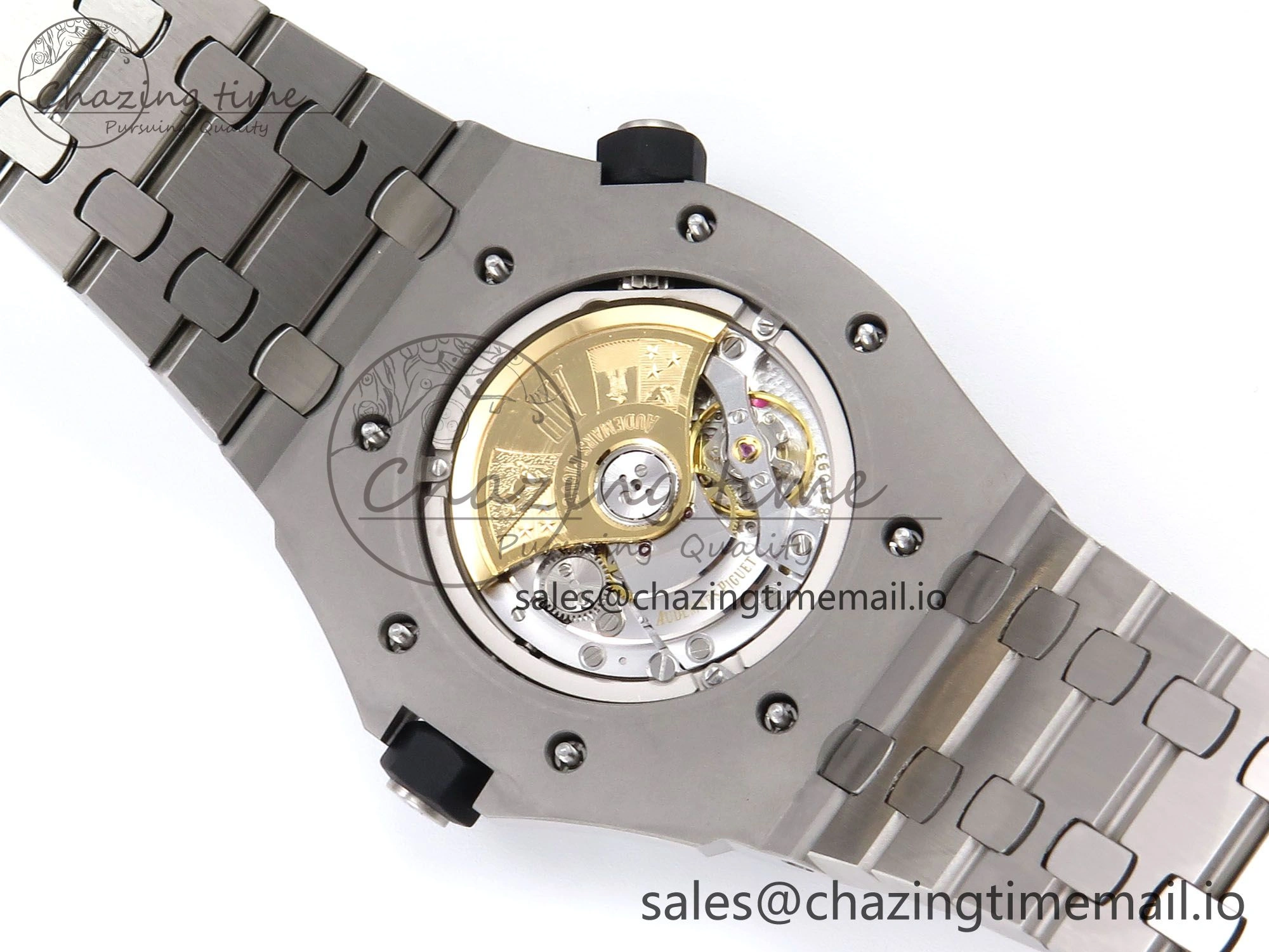 Royal Oak Offshore Diver 15703 APSF 1:1 Best Edition Black Dial on SS Bracelet SA3120 Super Clone