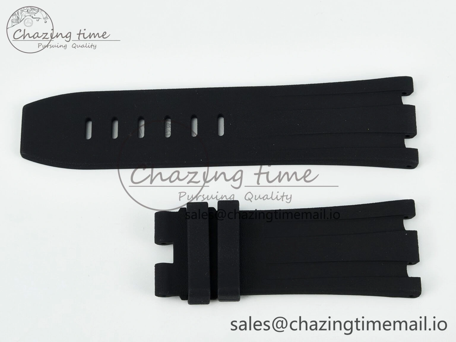 Royal Oak Offshore Diver 15703 Best Edition Black Rubber Strap (Fits the Gen size)