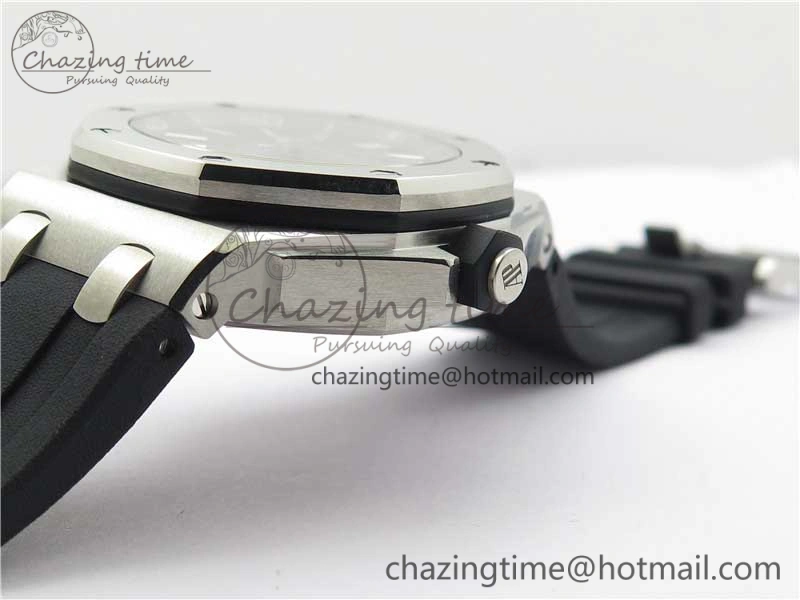 Royal Oak Offshore Diver 15703 JF 1:1 Best Edition on Rubber Strap A2824 V10