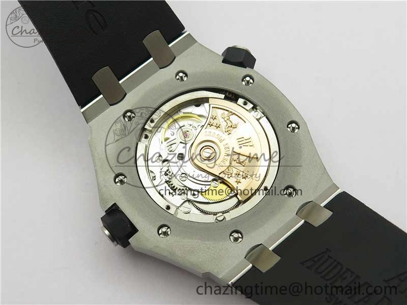 Royal Oak Offshore Diver 15703 JF 1:1 Best Edition on Rubber Strap A2824 V10