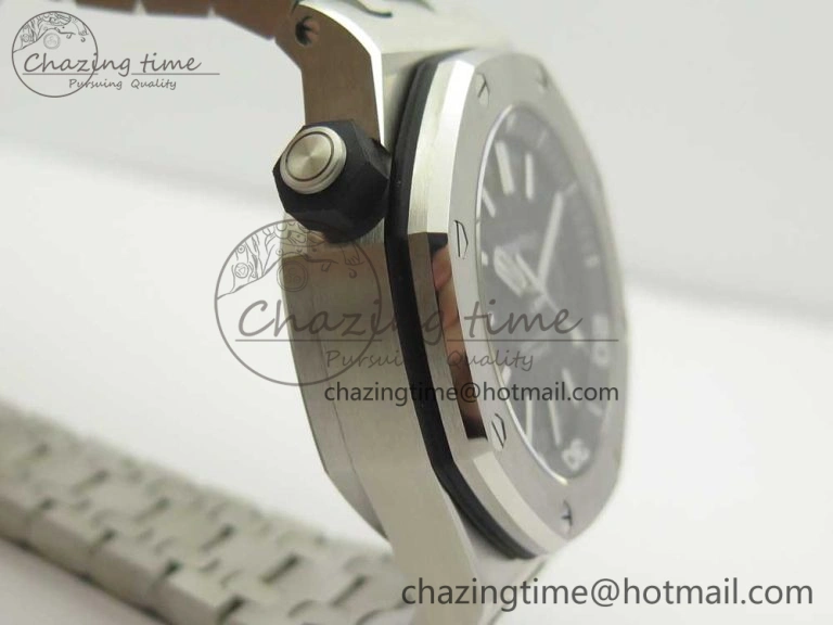 Royal Oak Offshore Diver 15703 JF 1:1 Best Edition on SS Bracelet A2824 V9.5