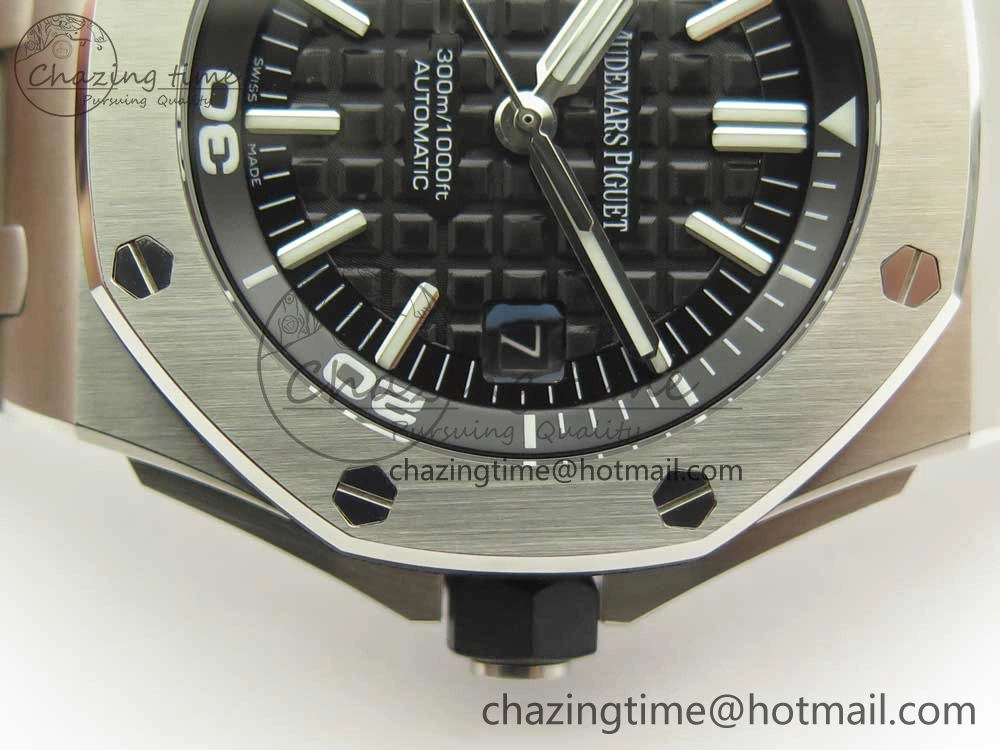 Royal Oak Offshore Diver 15703 JF 1:1 Best Edition on SS Bracelet A2824 V9.5