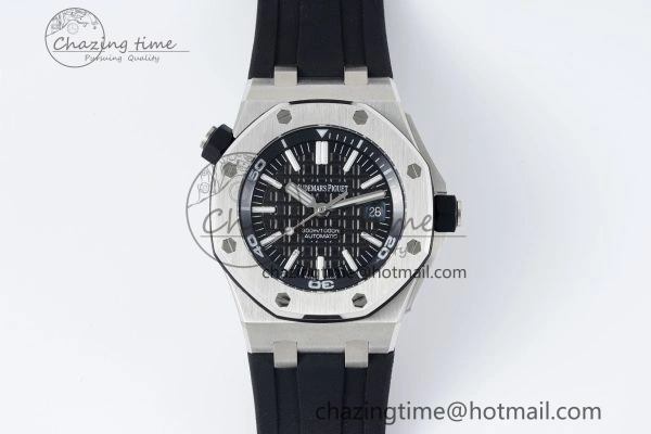 Royal Oak Offshore Diver 15703 RSF 1:1 Best Edition on Rubber Strap A2824